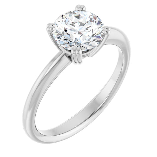 Round Brilliant Solitaire Ring