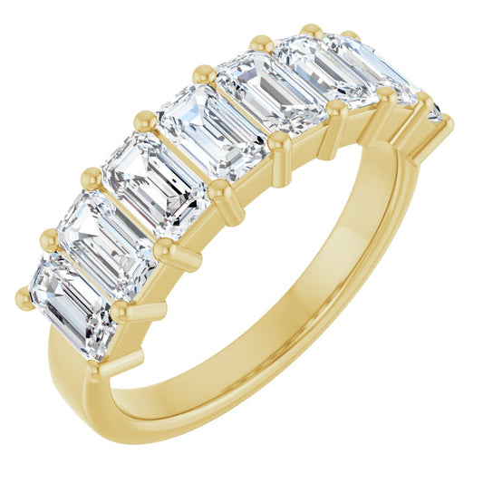 Radiant / Emerald Anniversary Band