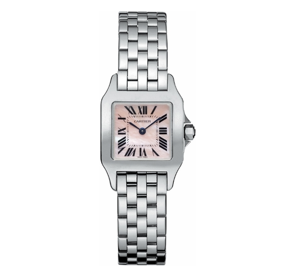 Cartier Demoiselle Pink Mother of Pearl Dial Women's Watch – Dioro
