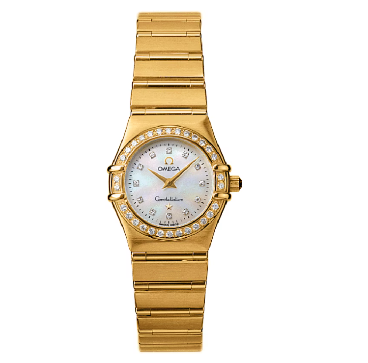 Omega Constellation 22.5 mm, Yellow Gold on Yellow Gold w 