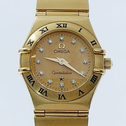 Omega Constellation 22.5 mm, Yellow Gold on Yellow Gold