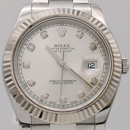 Rolex Datejust II 41 Silver Dial Men's Watch