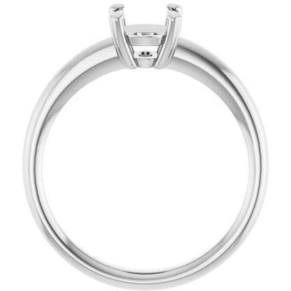 Oval Solitaire Ring