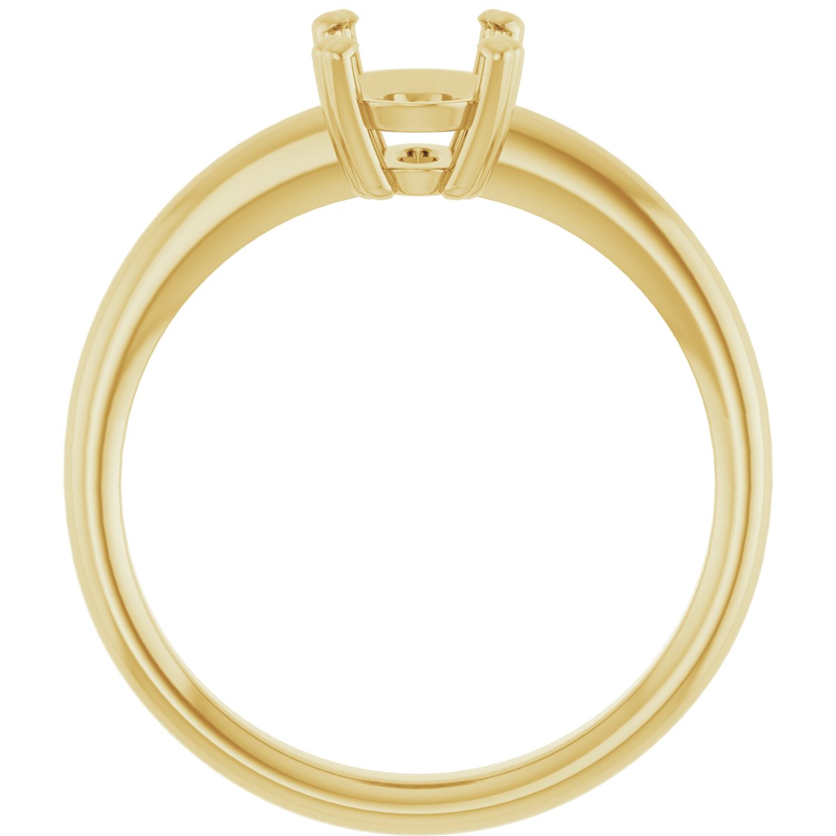 Oval Solitaire Ring