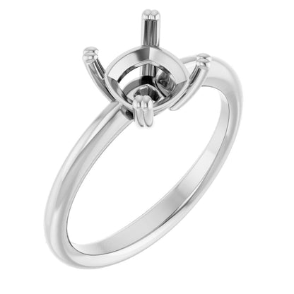 Cushion Solitaire Ring