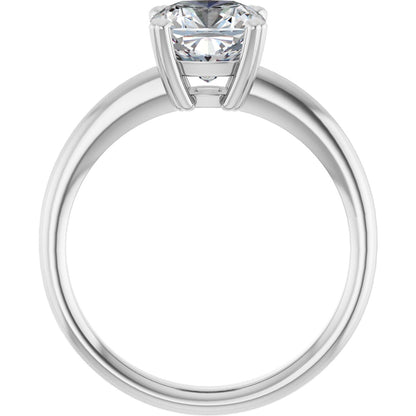 Cushion Solitaire Ring