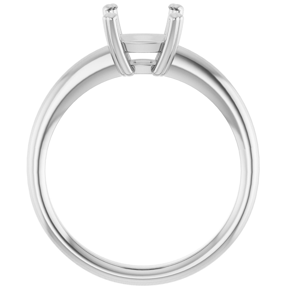 Cushion Solitaire Ring