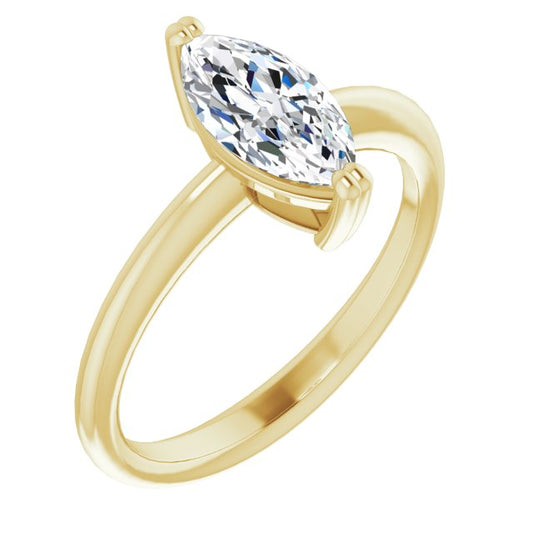 Marquise Solitaire Ring