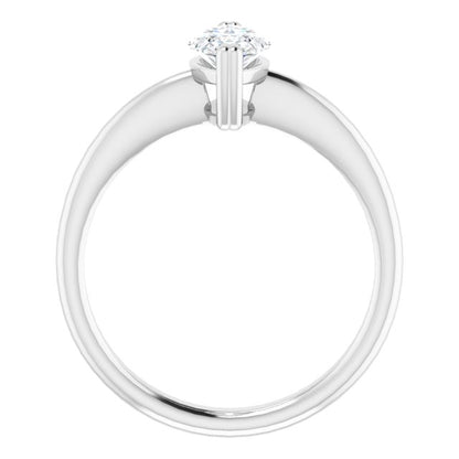 Marquise Solitaire Ring