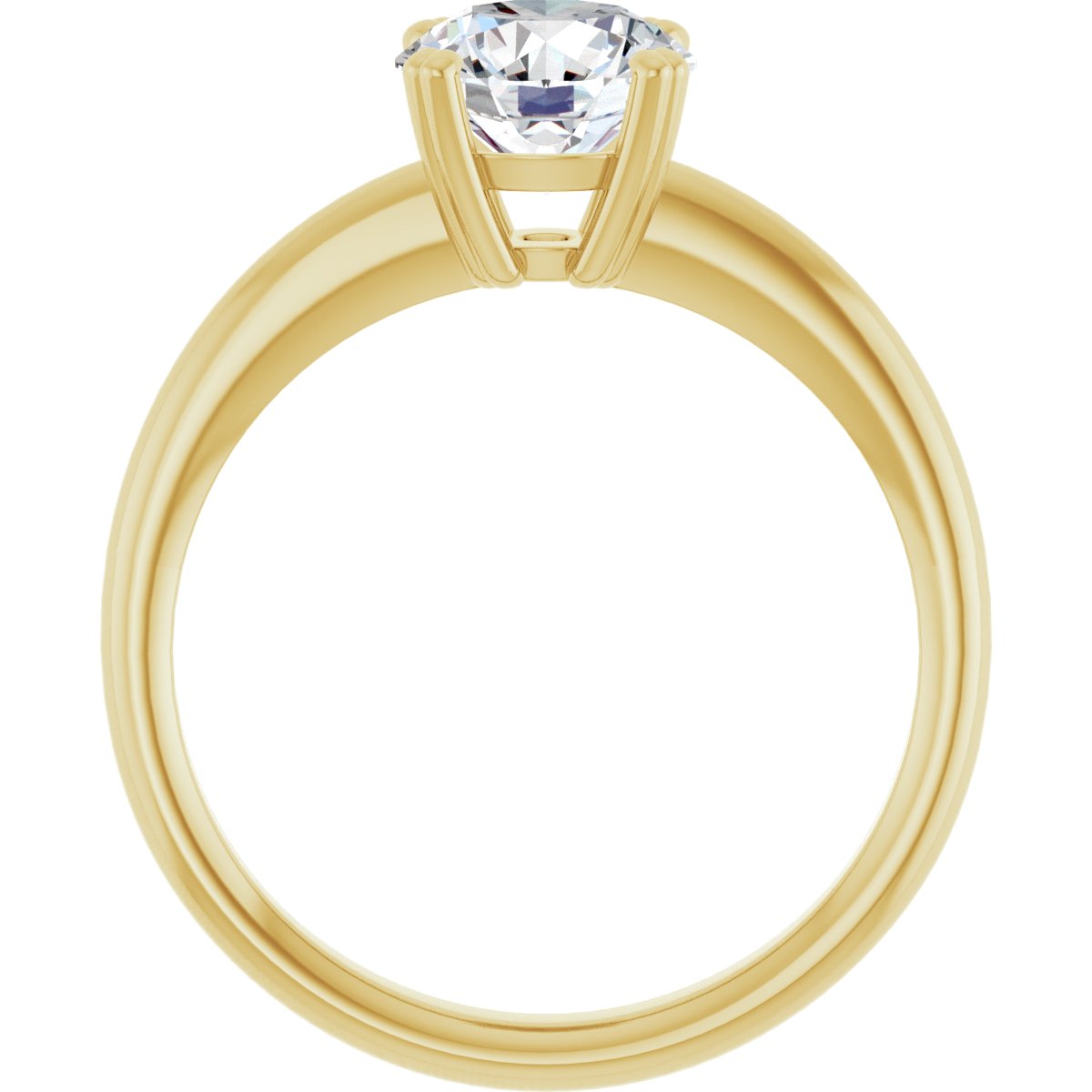 Round Brilliant Solitaire Ring