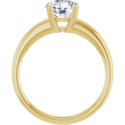 Round Brilliant Solitaire Ring