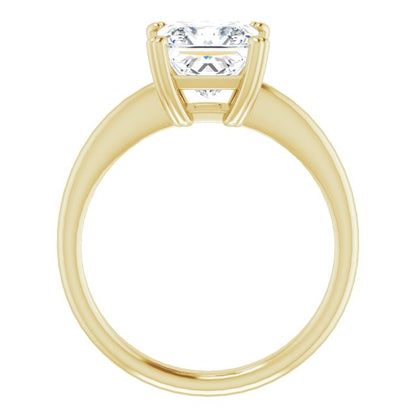 Princess Solitaire Ring