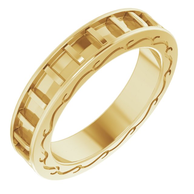 Asscher Eternity Band