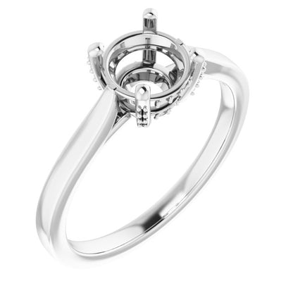 Round Brilliant Solitaire Engagement Ring