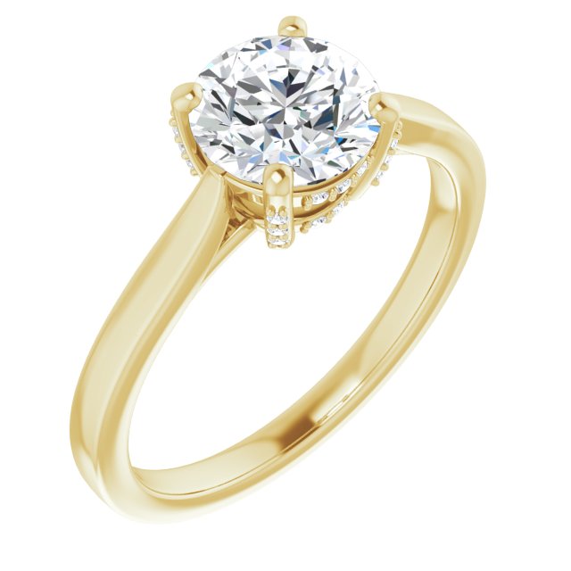 Round Brilliant Solitaire Engagement Ring