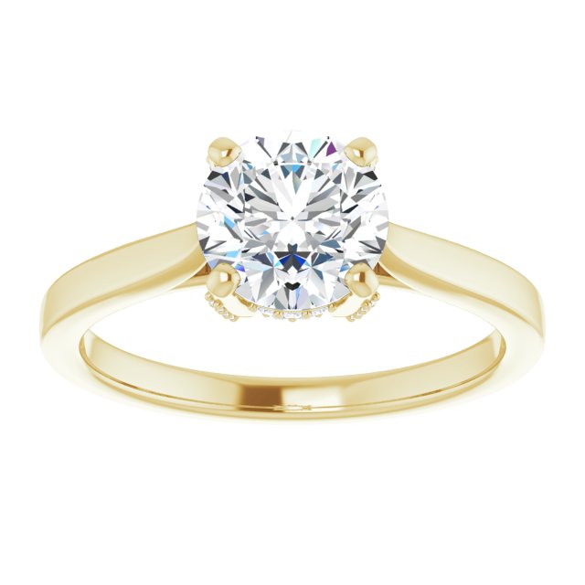 Round Brilliant Solitaire Engagement Ring