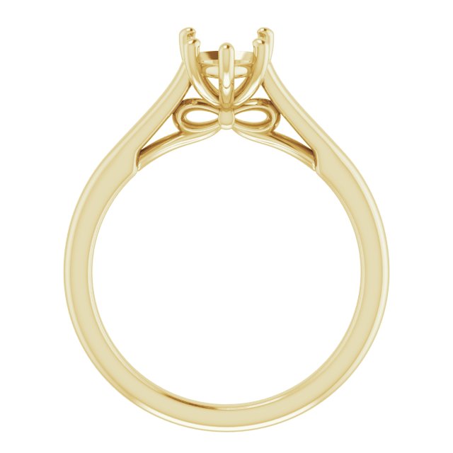 Pear Solitaire Engagement Ring