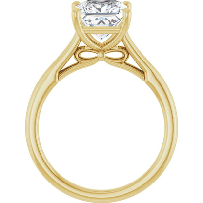 Princess Solitaire Engagement Ring