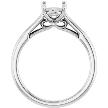 Oval Solitaire Engagement Ring