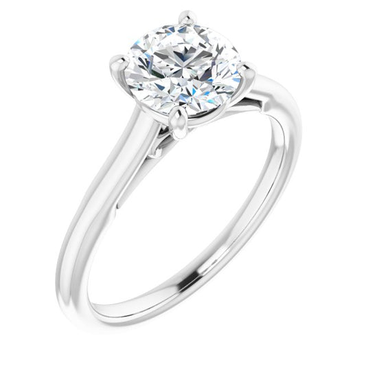 Round Brilliant Solitaire Engagement Ring