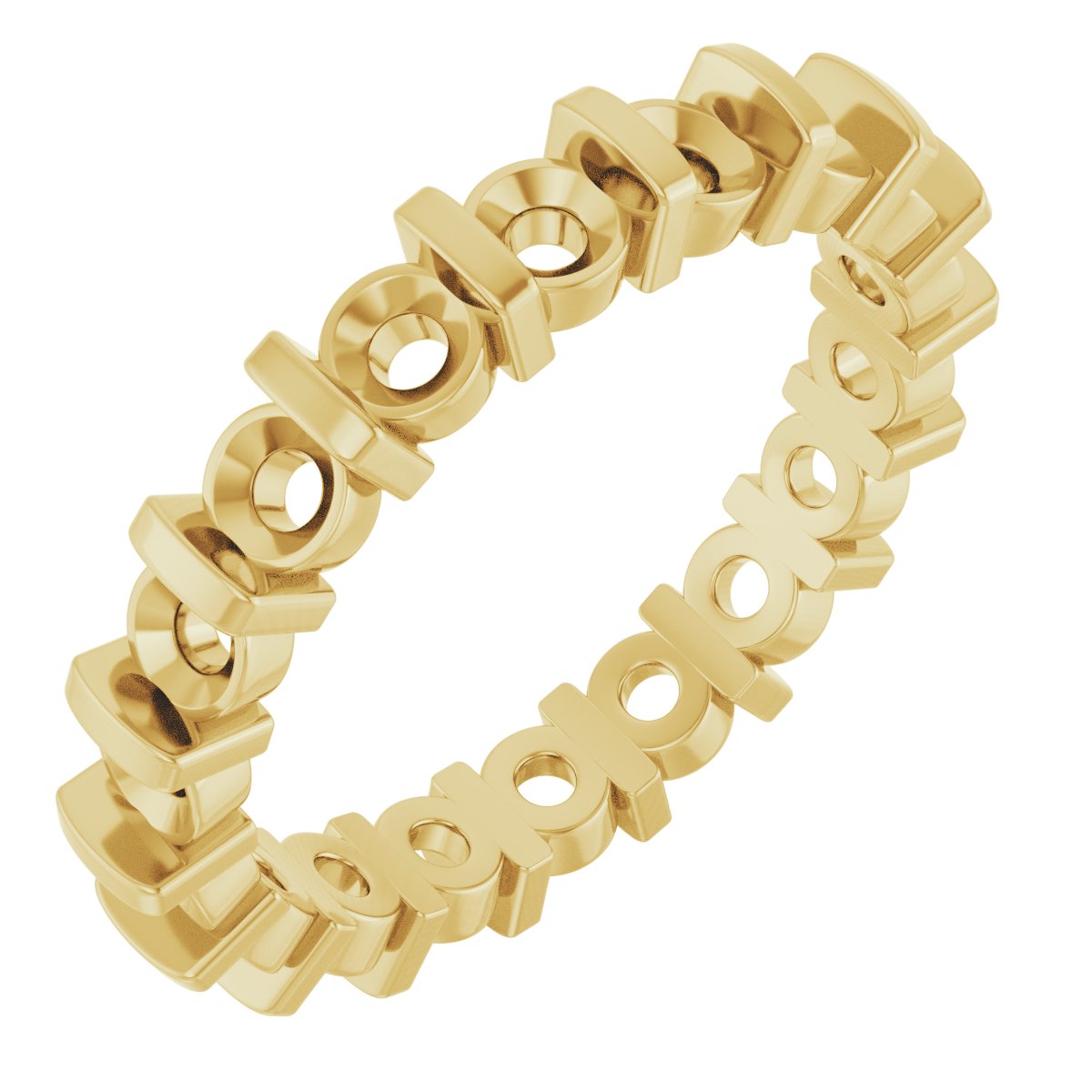 Round Brilliant Eternity Band