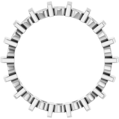 Round Brilliant Eternity Band