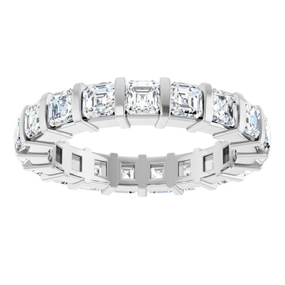 Asscher Eternity Band