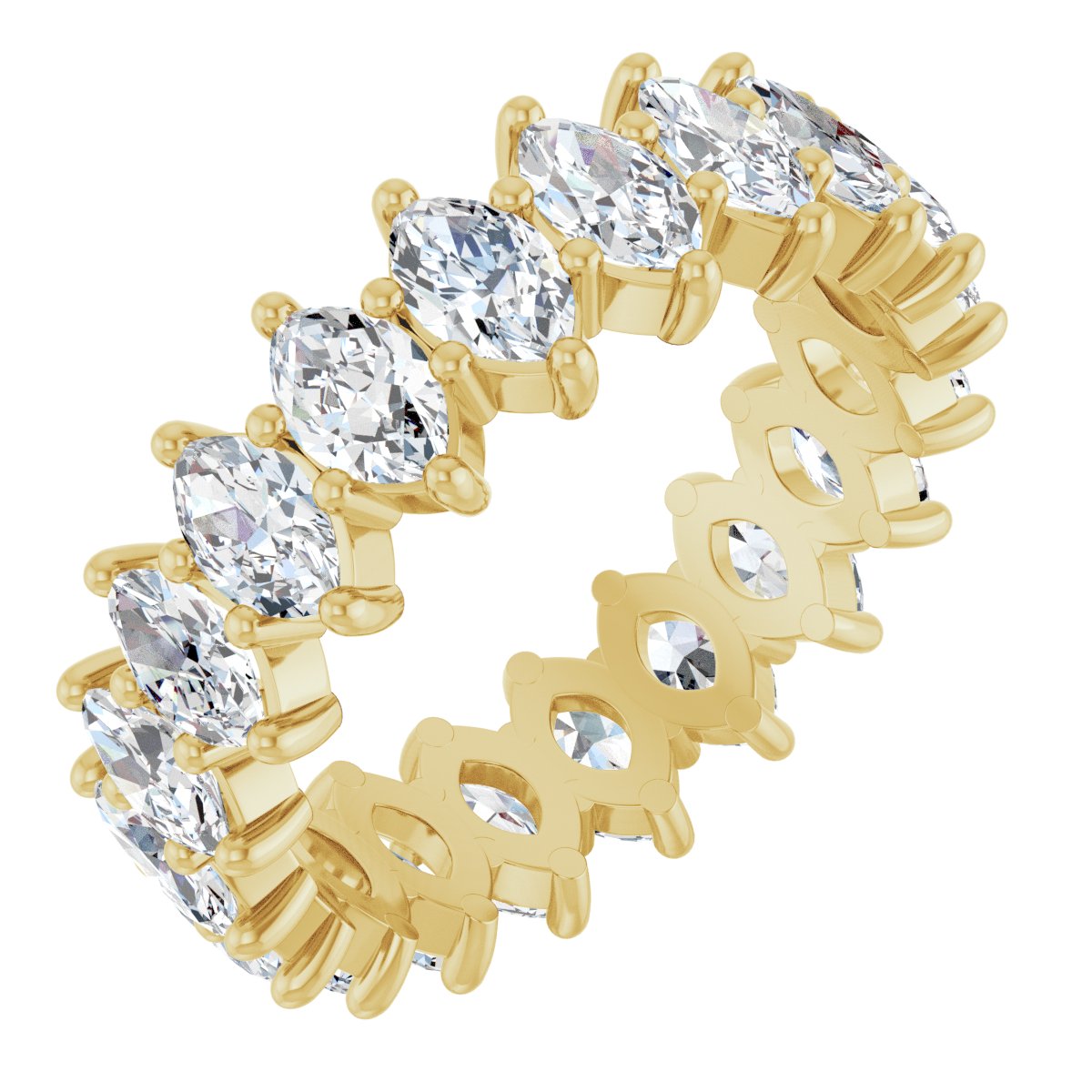 Marquise Eternity Band