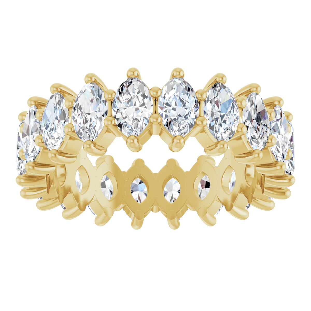 Marquise Eternity Band