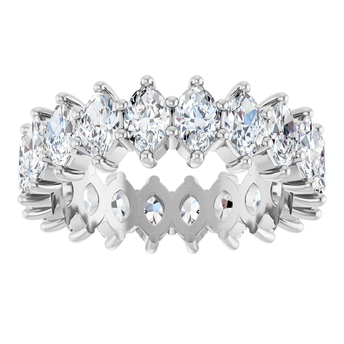 Marquise Eternity Band