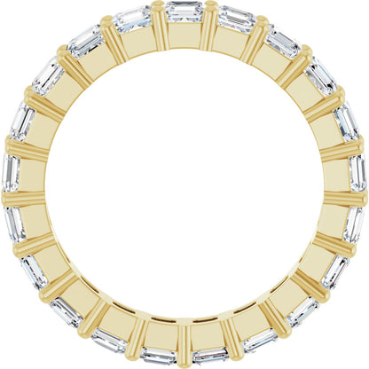 Asscher Eternity Band