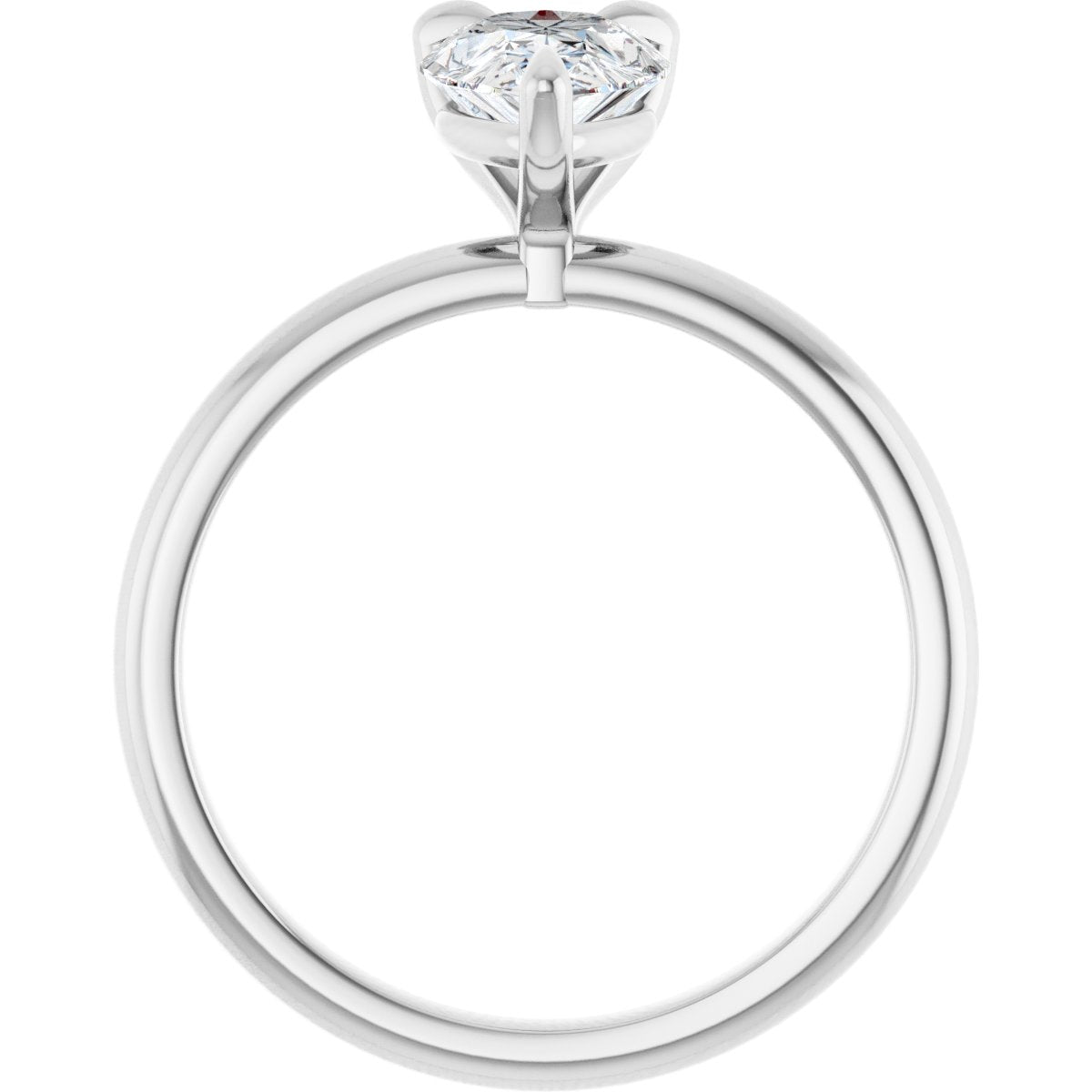 Pear Solitaire Engagement Ring