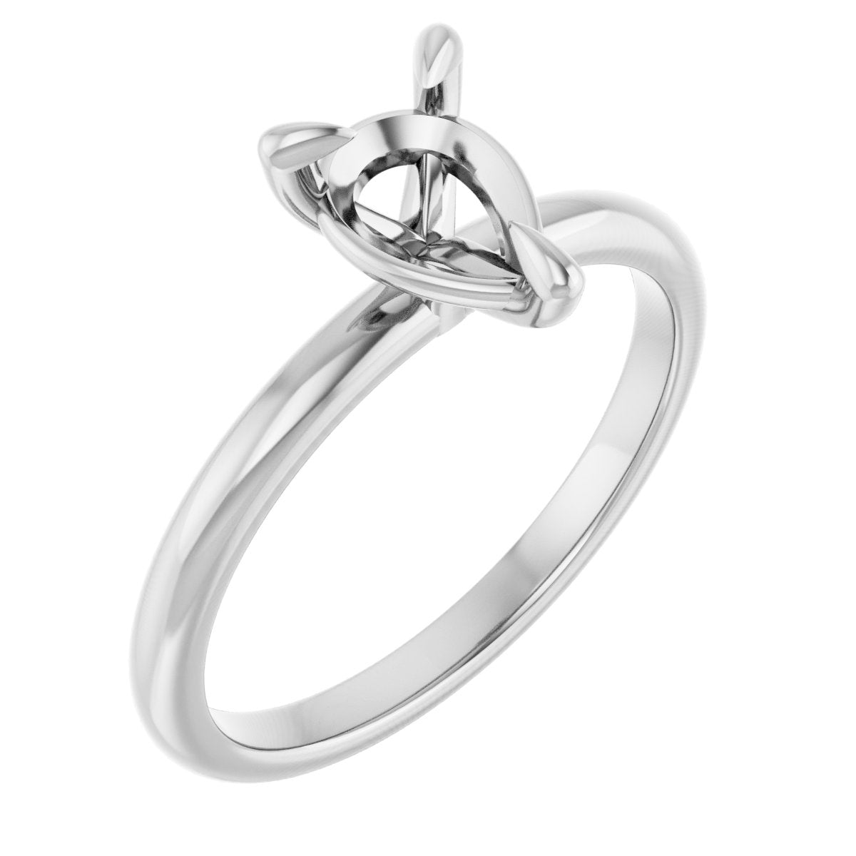 Pear Solitaire Engagement Ring