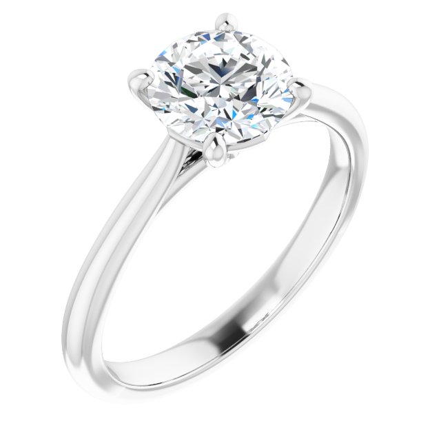 Round Brilliant Solitaire Engagement Ring