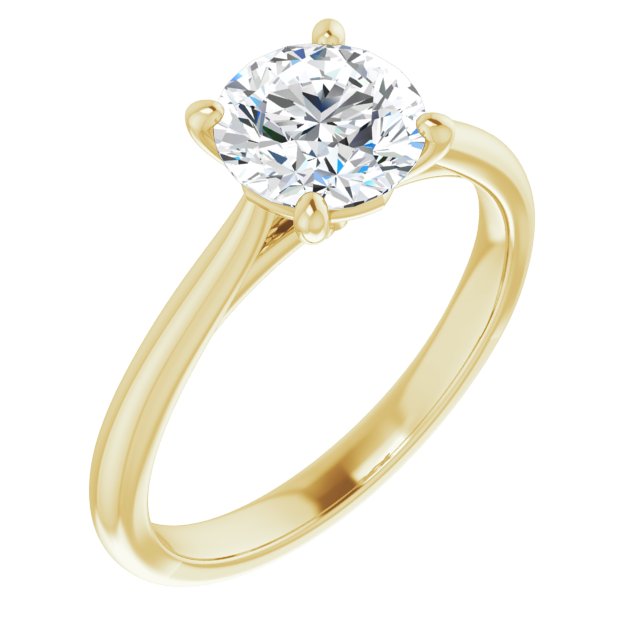 Round Brilliant Solitaire Engagement Ring