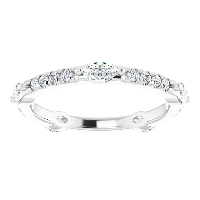 Marquise Eternity Band