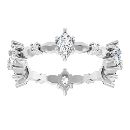 Marquise Eternity Band