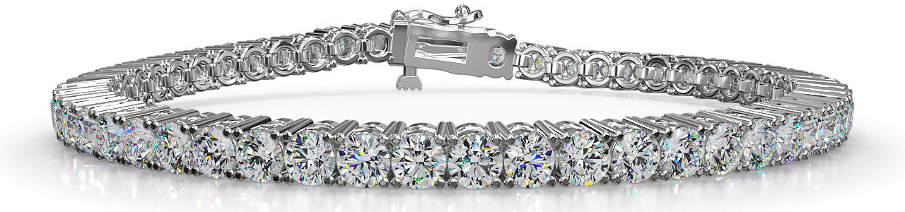 Four Prong Classic Tennis Bracelet