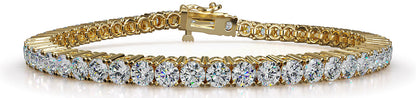 Four Prong Classic White Gold Tennis Bracelet w/ 1.98 CTW Lab Diamonds