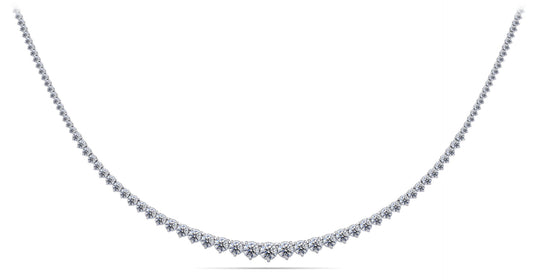 Graduated Red Carpet Diamond Necklace