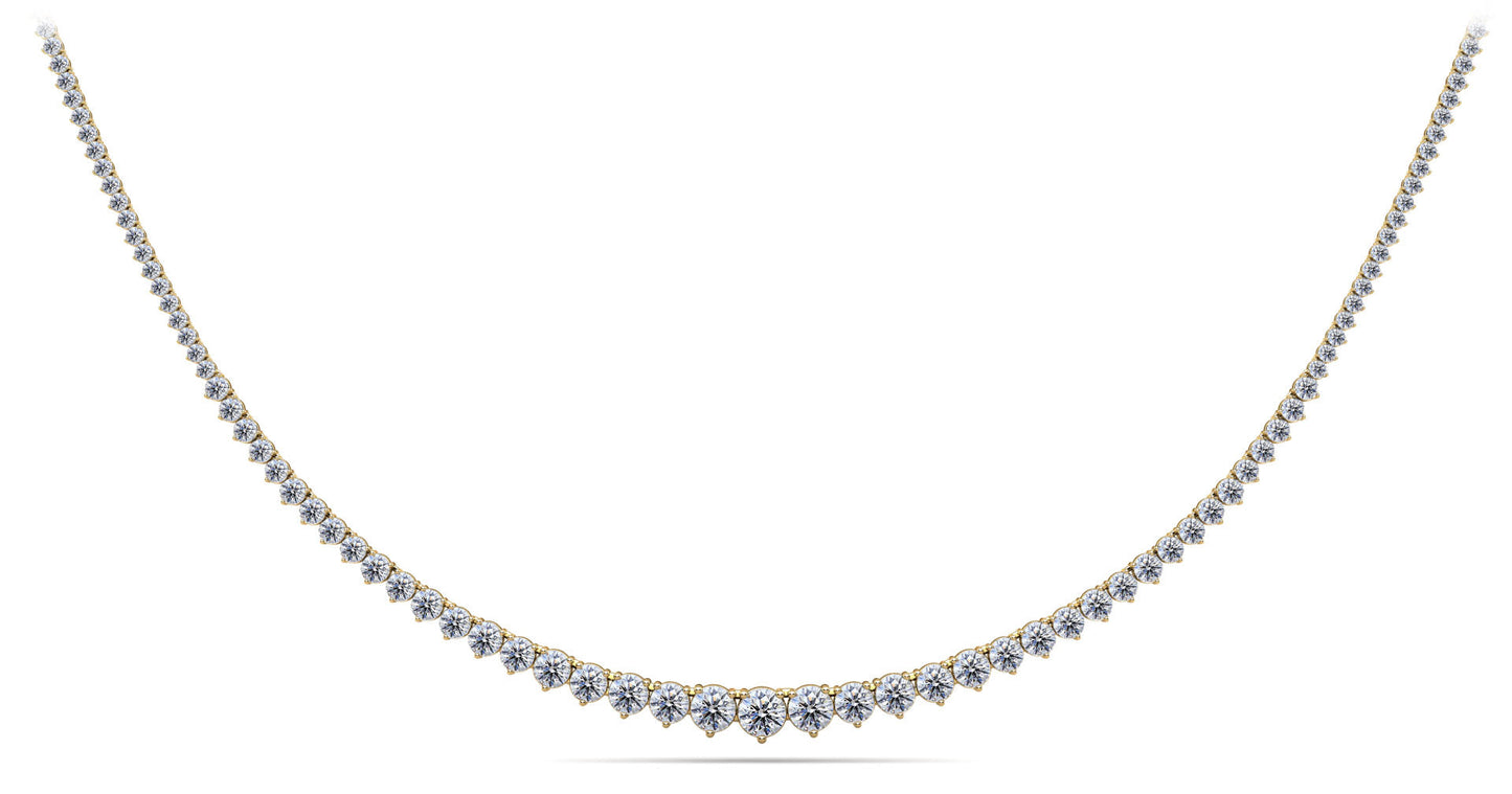 Graduated Red Carpet Diamond Necklace