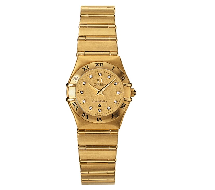 Omega Constellation 22.5 mm, Yellow Gold on Yellow Gold