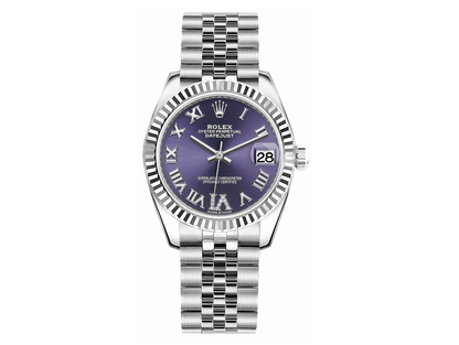 Rolex Datejust 31 Purple Dial Women's Watch